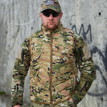 Жилетка Демісезонна мультикам розмір 3XL bayrakM-001sts-3XL фото