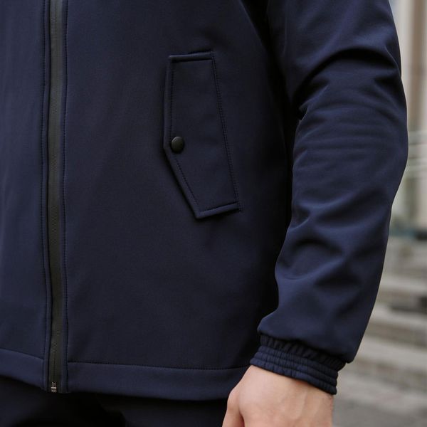 Куртка Intruder SoftShell з капюшоном 3XL темно-синя 1590399982-3XL фото