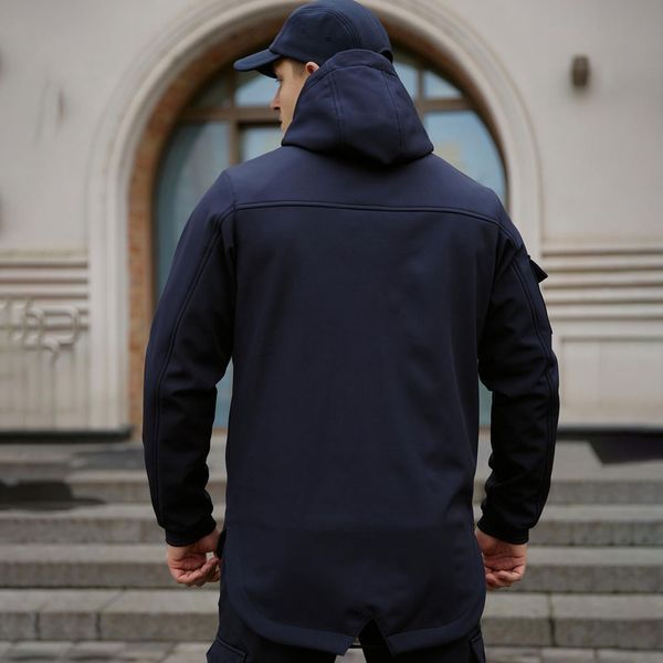 Куртка Intruder SoftShell з капюшоном 3XL темно-синя 1590399982-3XL фото